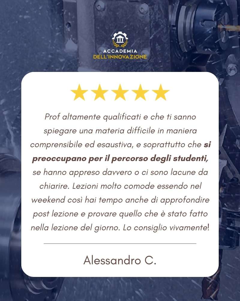 INSTA - CNC - testimonianza Alessandro Costi