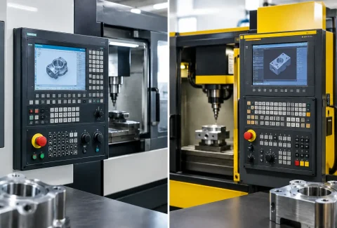 Siemens vs Fanuc CNC per lavorare in officina